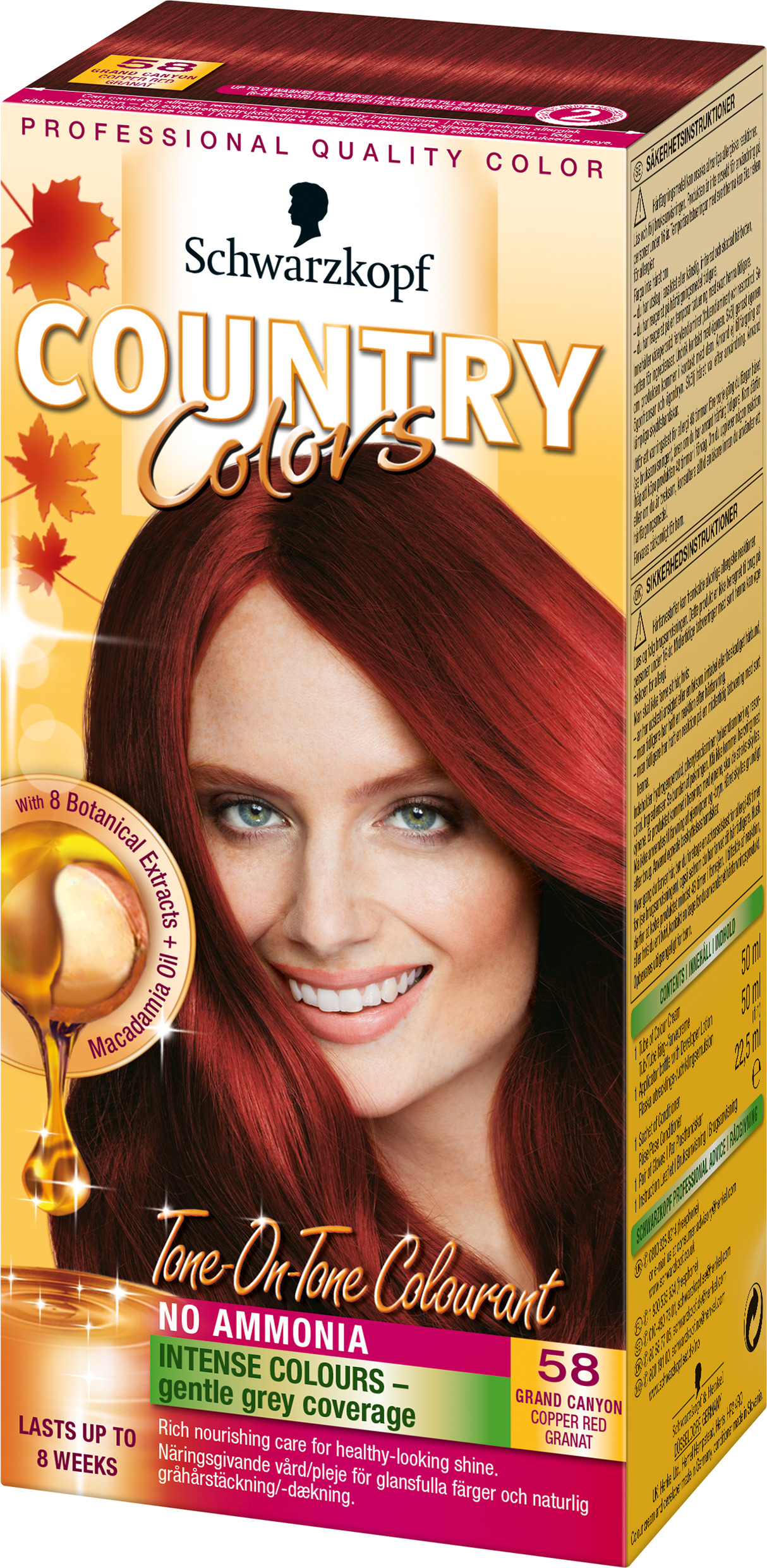 Köp Schwarzkopf Country Colors Intensivtoning 58 Grand Canyo | Apohem