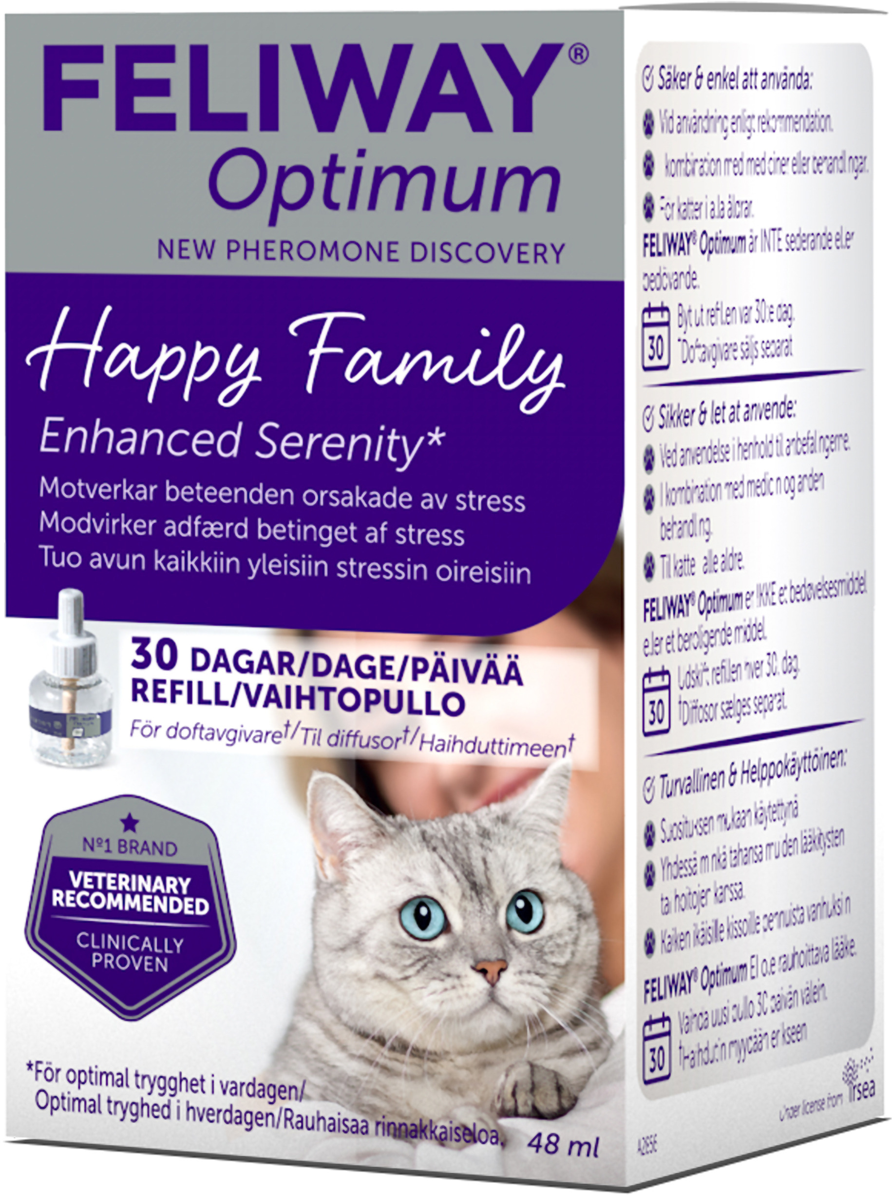 Feliway optimum refill 3x48 ml