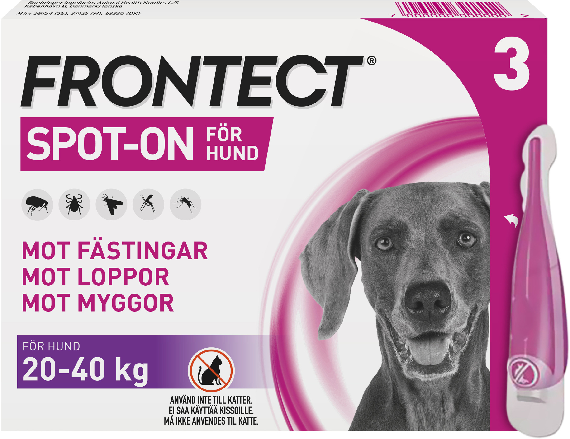 Köp FRONTECT Spot-On Hund 20-40 kg 4 3 st Apohem