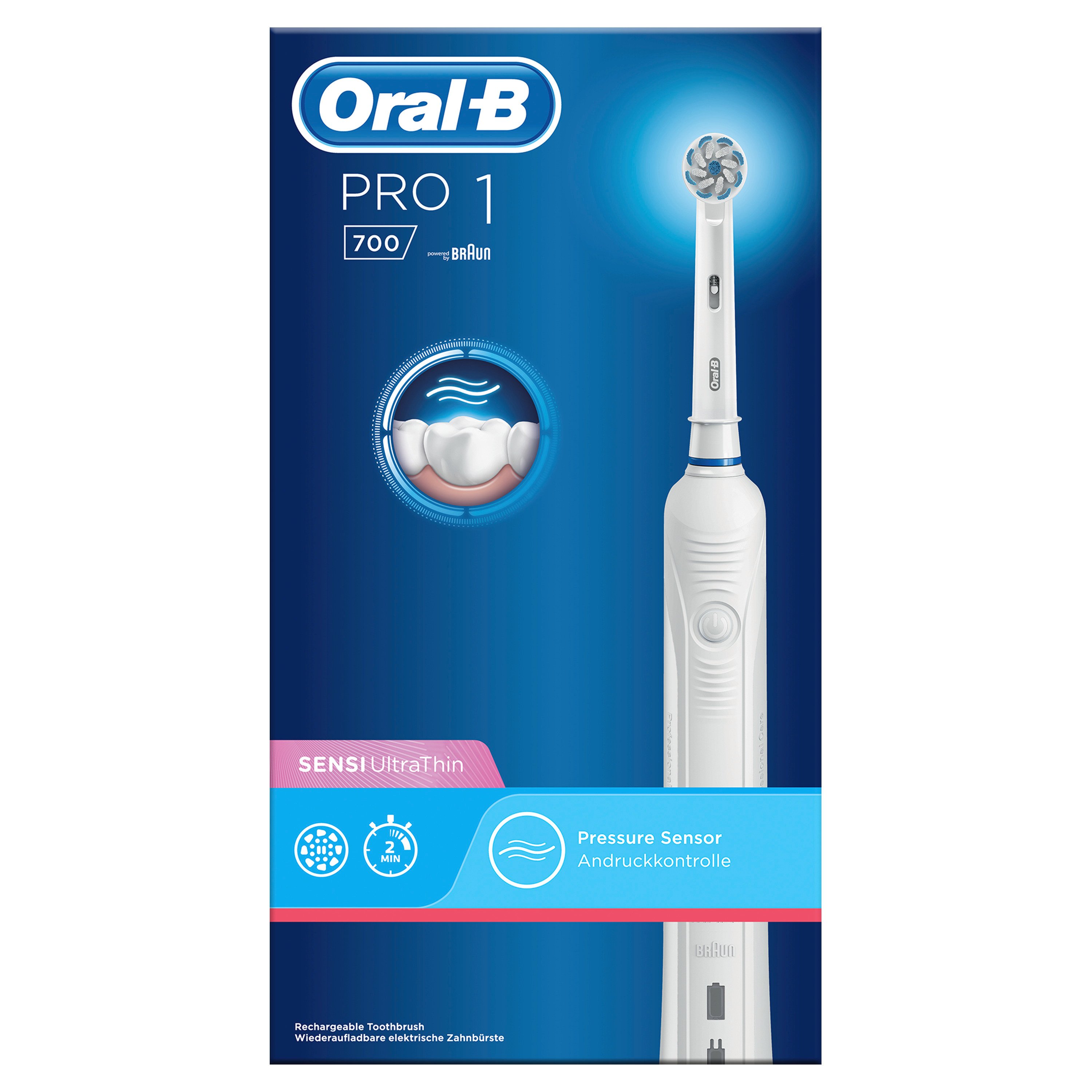 Köp Oral-B Pro 1 700 Eltandborste Powered By Braun 1 St | Apohem