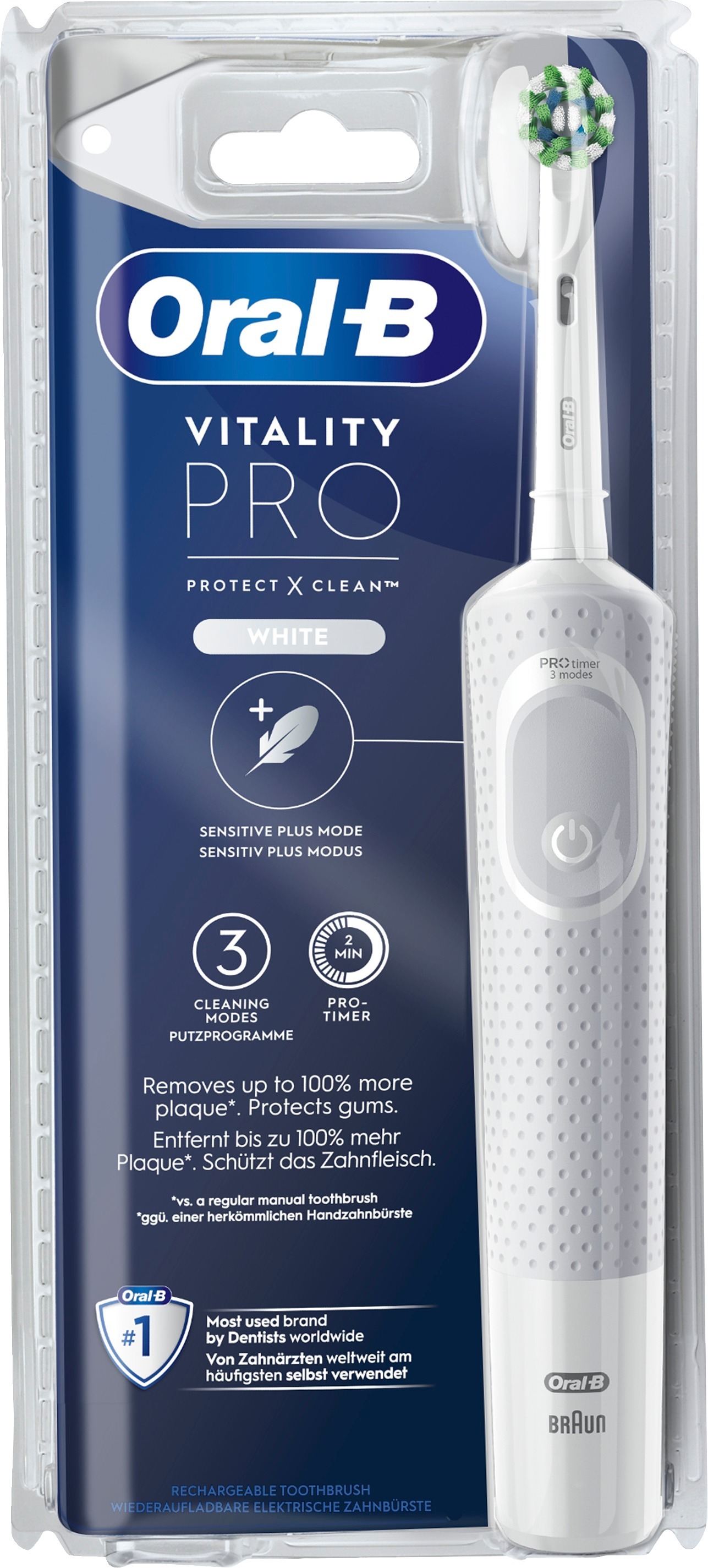 Köp Oral-B Vitality PRO White Eltandborste 1 St | Apohem