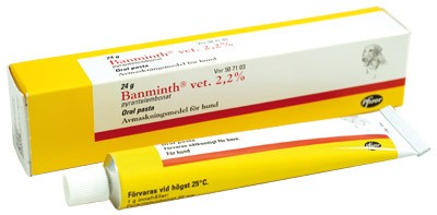 Köp Banminth Vet. 2,2 oral pasta, tub 24 g Apohem
