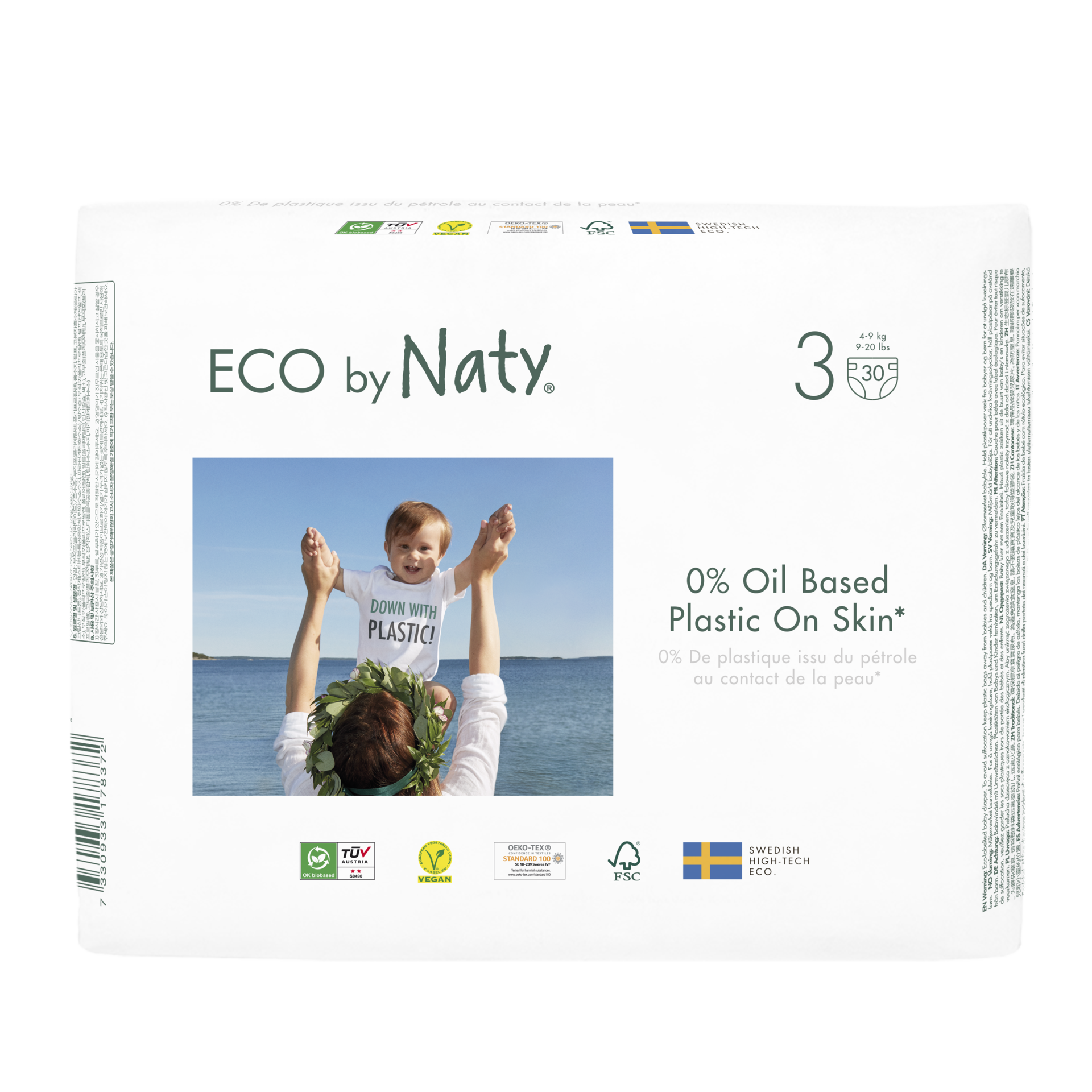 Köp Naty Open Diaper Size 3 (4-9 KG) 30st | Apohem