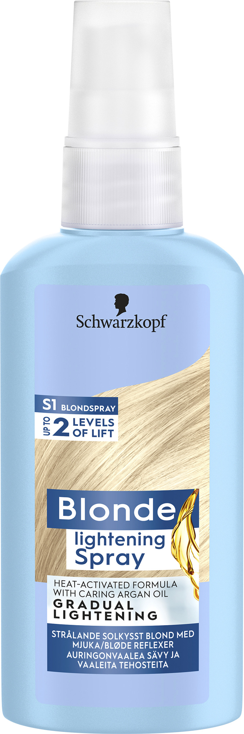 Köp Schwarzkopf S1 Blonde Lightening Spray 125 Ml Apohem 2165