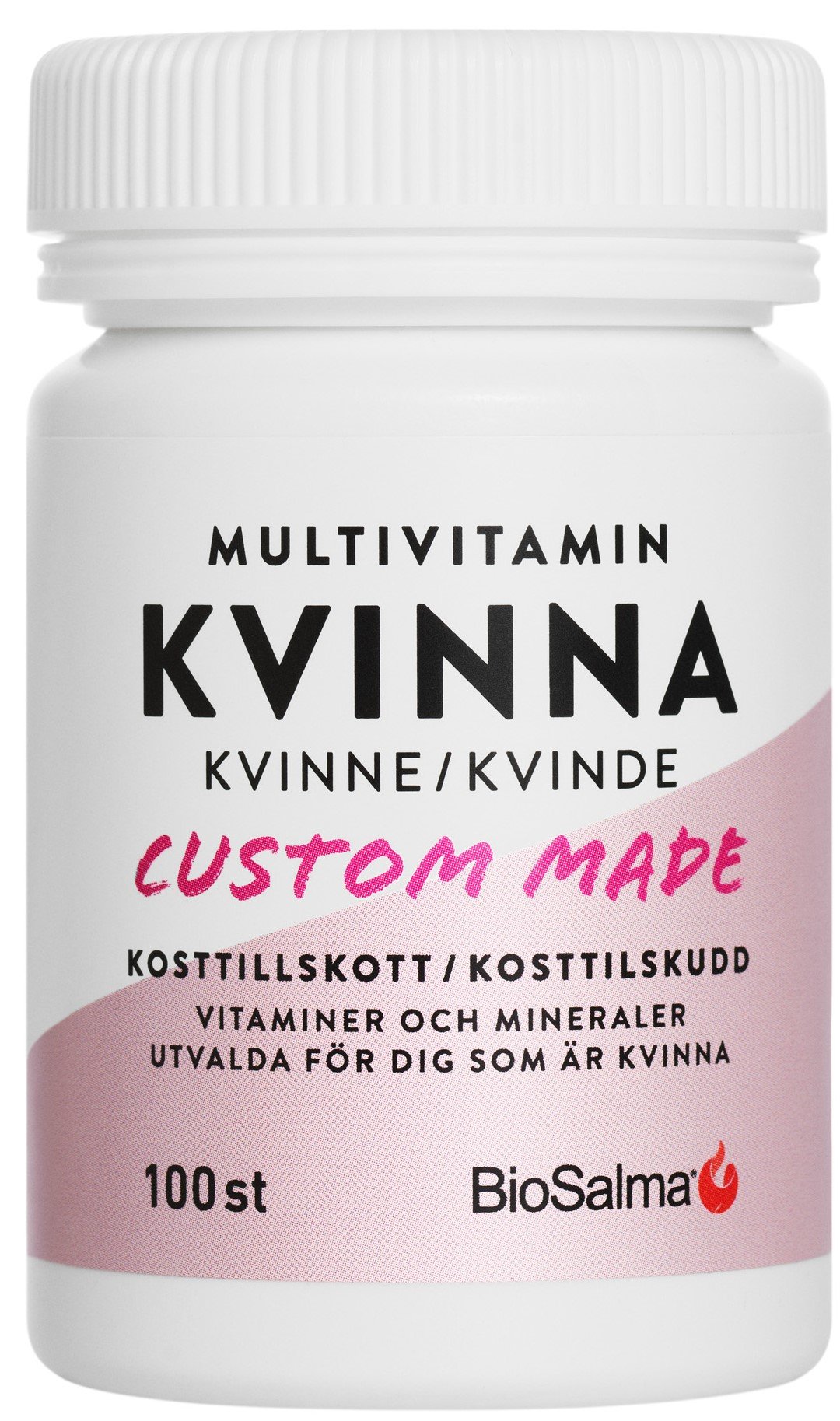 Köp BioSalma Multivitamin Kvinna 100 Tabletter | Apohem