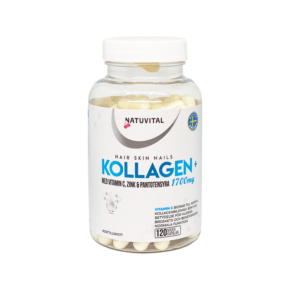 Köp Natuvital Kollagen Kapslar 1700 Mg 120 St | Apohem